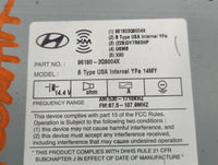 2014-2015 Hyundai Sonata Radio AM FM Cd Player Receiver Replacement P/N:96180-3Q8004X Fits Fits 2014 2015 OEM Used Auto Part