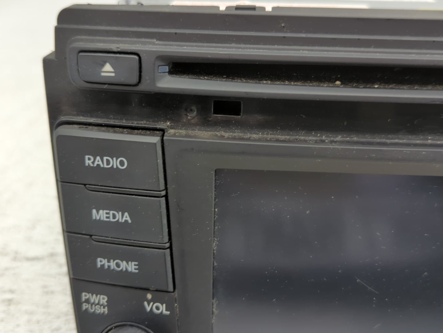2014-2015 Hyundai Sonata Radio AM FM Cd Player Receiver Replacement P/N:96180-3Q8004X Fits Fits 2014 2015 OEM Used Auto Part