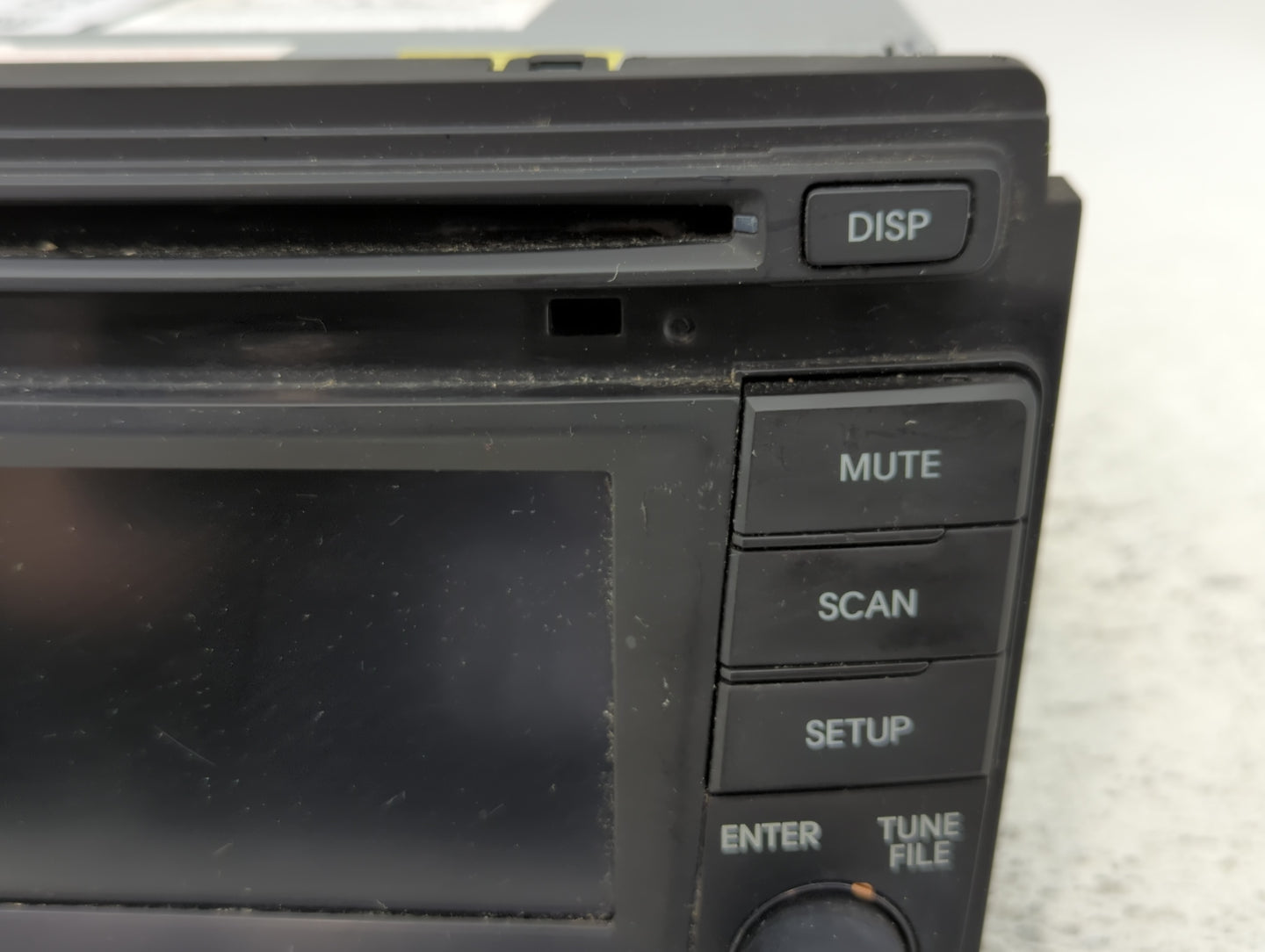 2014-2015 Hyundai Sonata Radio AM FM Cd Player Receiver Replacement P/N:96180-3Q8004X Fits Fits 2014 2015 OEM Used Auto Part