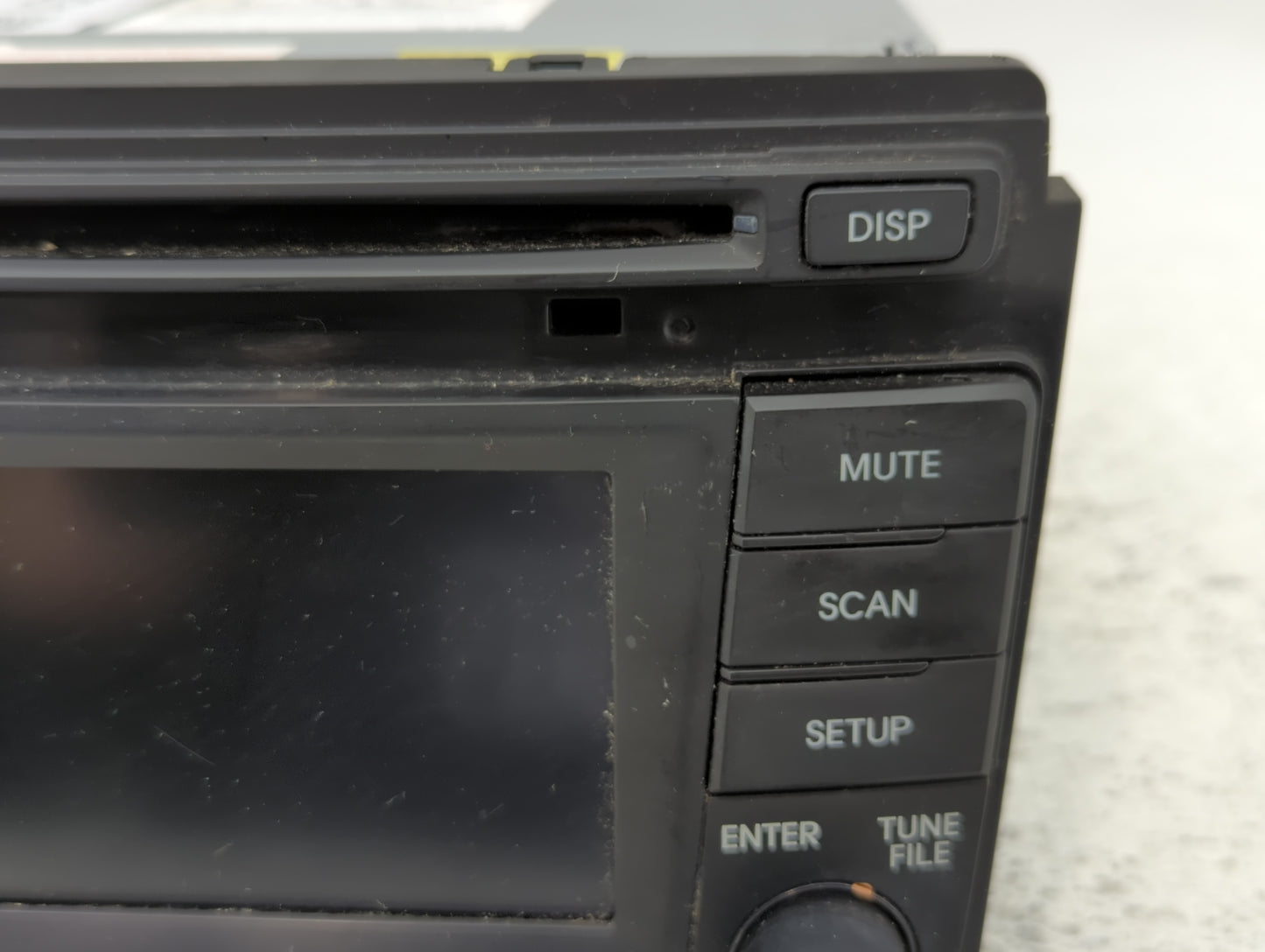 2014-2015 Hyundai Sonata Radio AM FM Cd Player Receiver Replacement P/N:96180-3Q8004X Fits Fits 2014 2015 OEM Used Auto Part