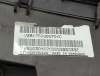 2011-2014 Hyundai Sonata Fusebox Fuse Box Panel Relay Module P/N:VS917503Q070YC Fits Fits 2011 2012 2013 2014 OEM Used Auto 