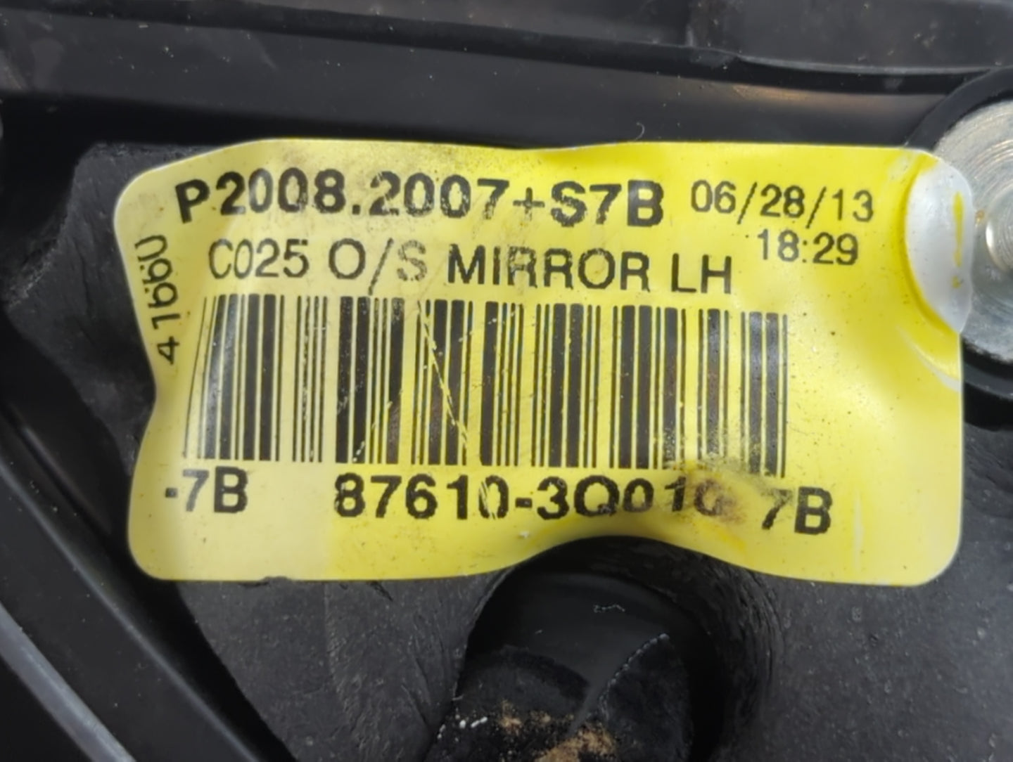 2011-2014 Hyundai Sonata Driver Side View Mirror - Left Door Mirror OEM Used - Oemusedautoparts1.com