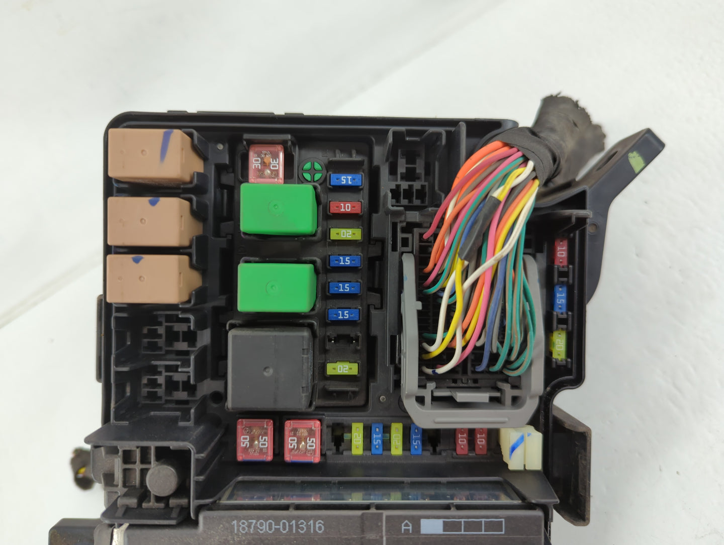 2011-2014 Hyundai Sonata Fusebox Fuse Box Panel Relay Module P/N:91950-3S712 Fits Fits 2011 2012 2013 2014 OEM Used Auto Par