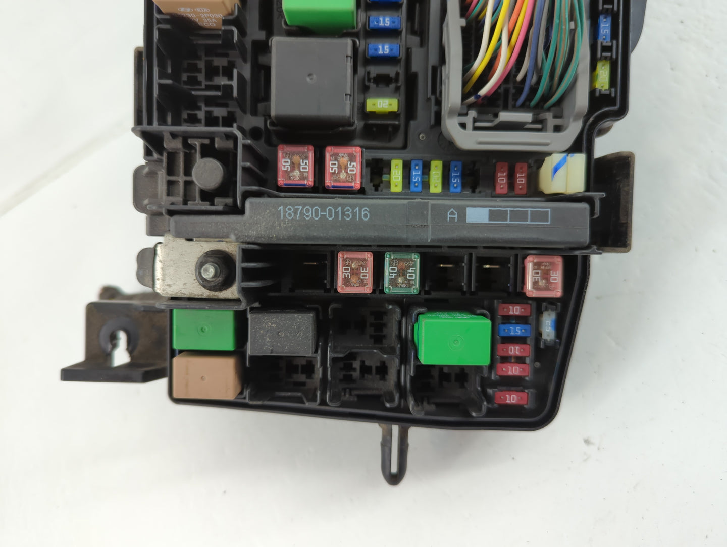 2011-2014 Hyundai Sonata Fusebox Fuse Box Panel Relay Module P/N:91950-3S712 Fits Fits 2011 2012 2013 2014 OEM Used Auto Par