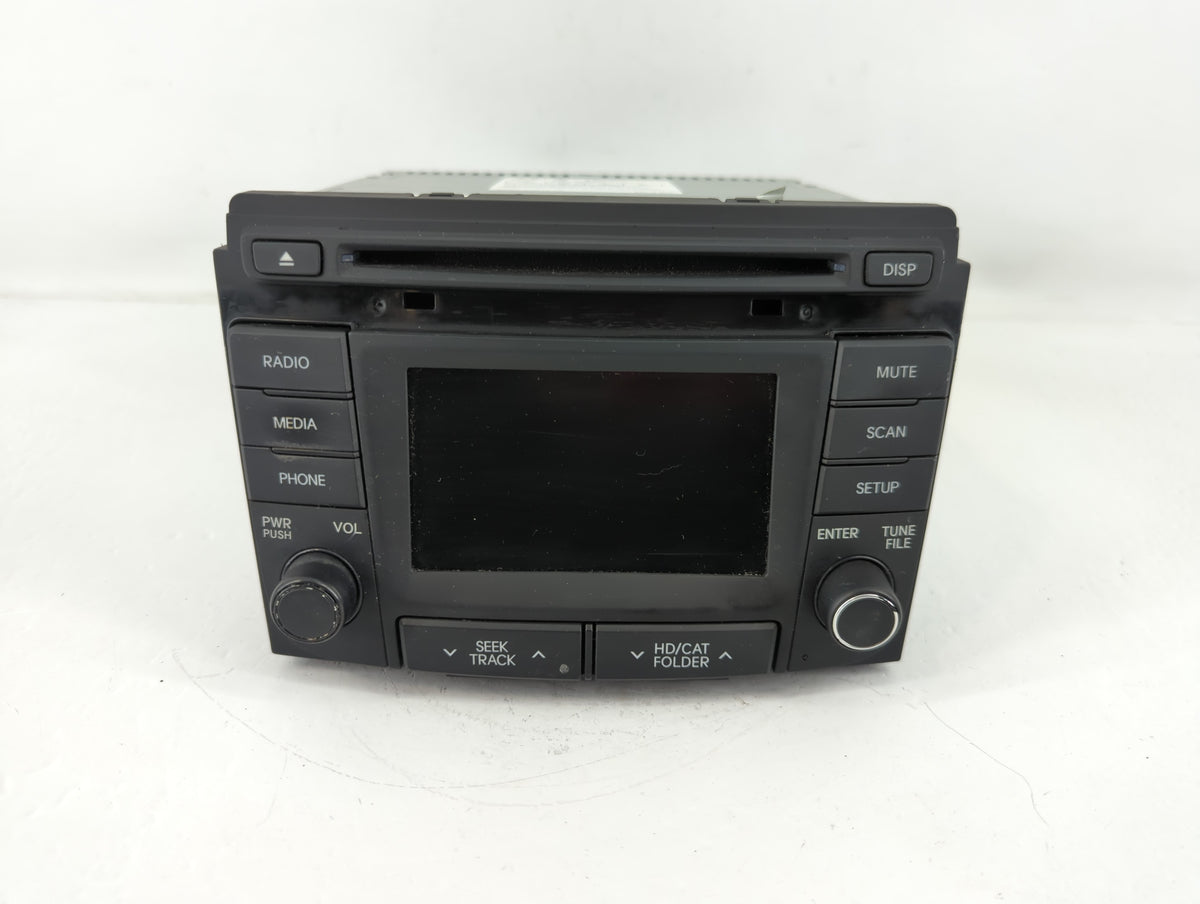 2013-2014 Hyundai Sonata Am Fm Cd Player Radio Receiver 755786 - Oemusedautoparts1.com