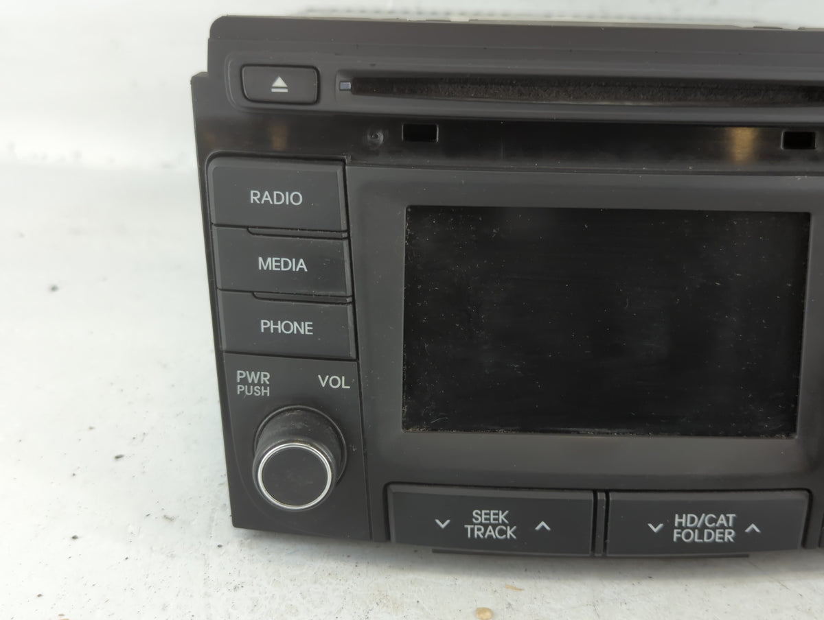 2014-2015 Hyundai Sonata Am Fm Cd Player Radio Receiver 764677 - Oemusedautoparts1.com