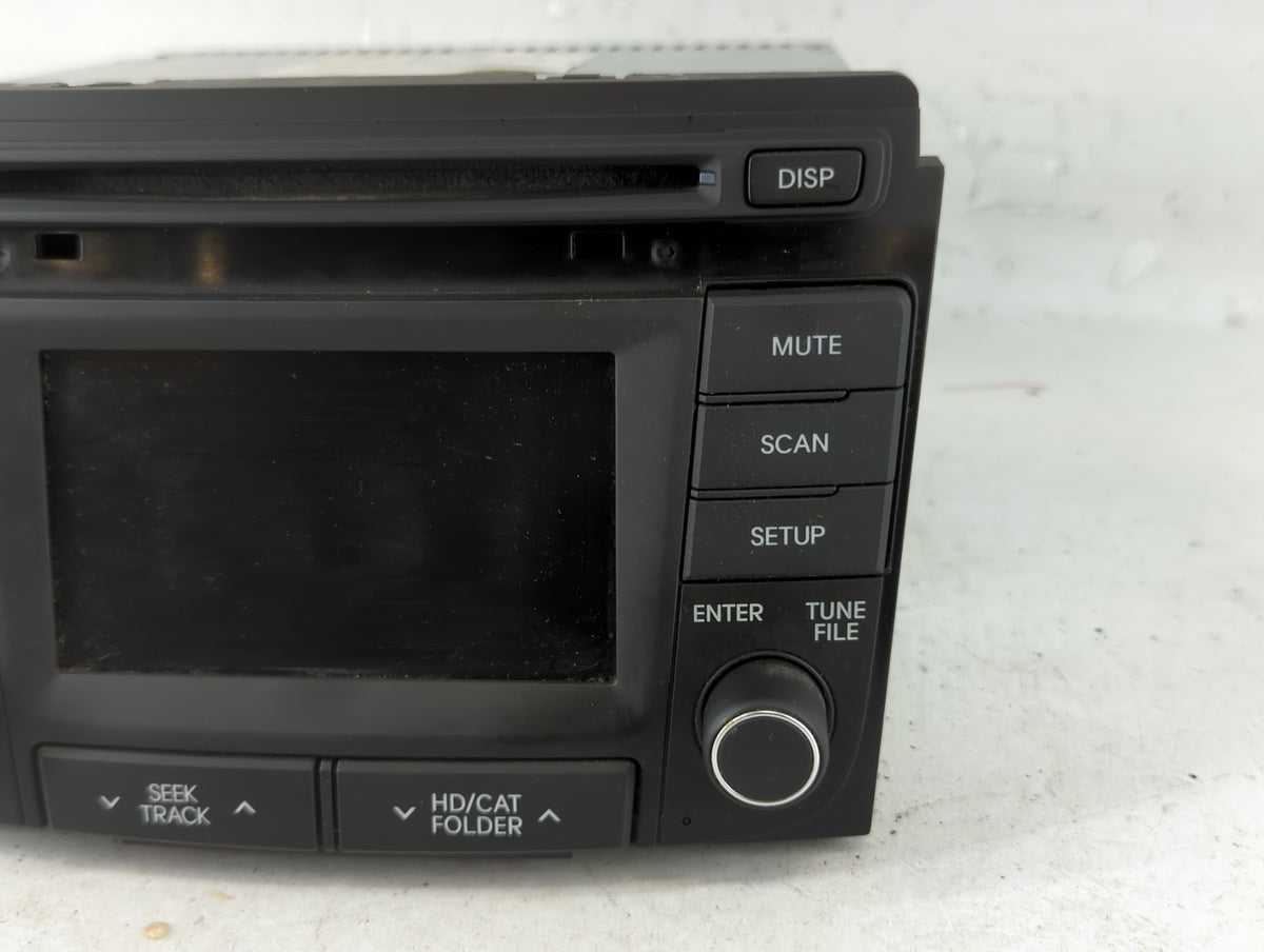2014-2015 Hyundai Sonata Am Fm Cd Player Radio Receiver 764677 - Oemusedautoparts1.com