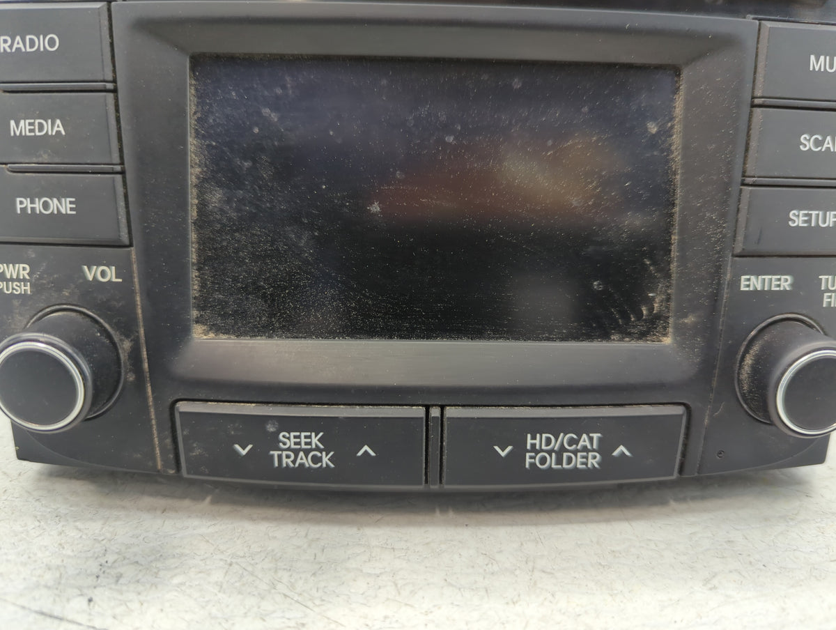 2014-2015 Hyundai Sonata Am Fm Cd Player Radio Receiver 765265 - Oemusedautoparts1.com