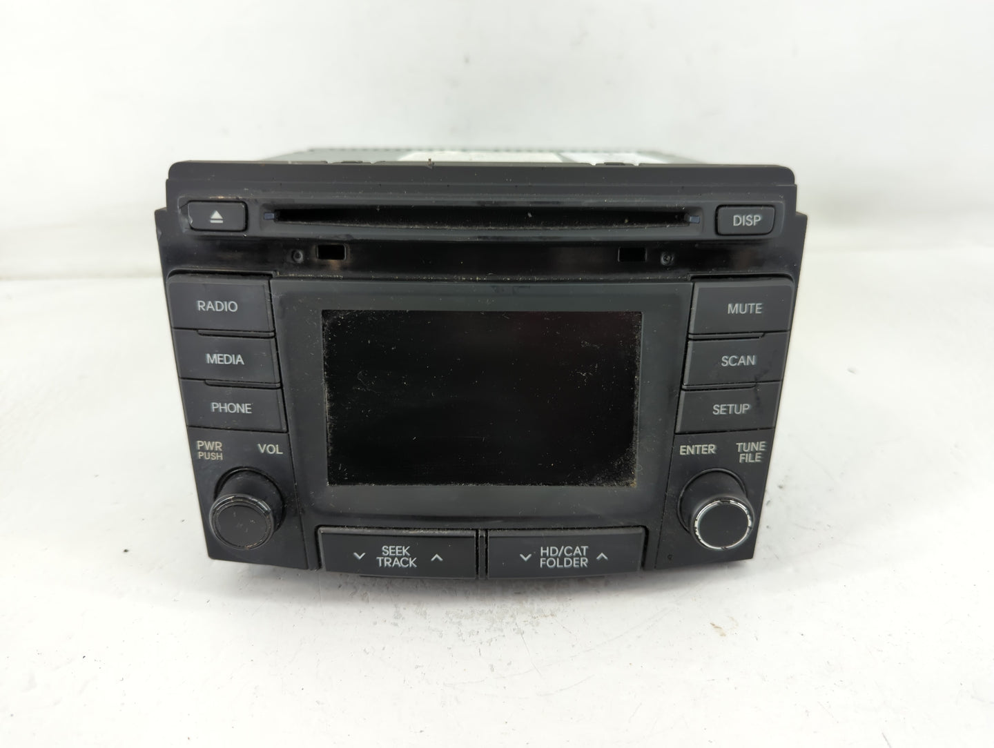 2013-2014 Hyundai Sonata Radio AM FM Cd Player Receiver Replacement P/N:96170-3Q0004X Fits Fits 2013 2014 OEM Used Auto Part