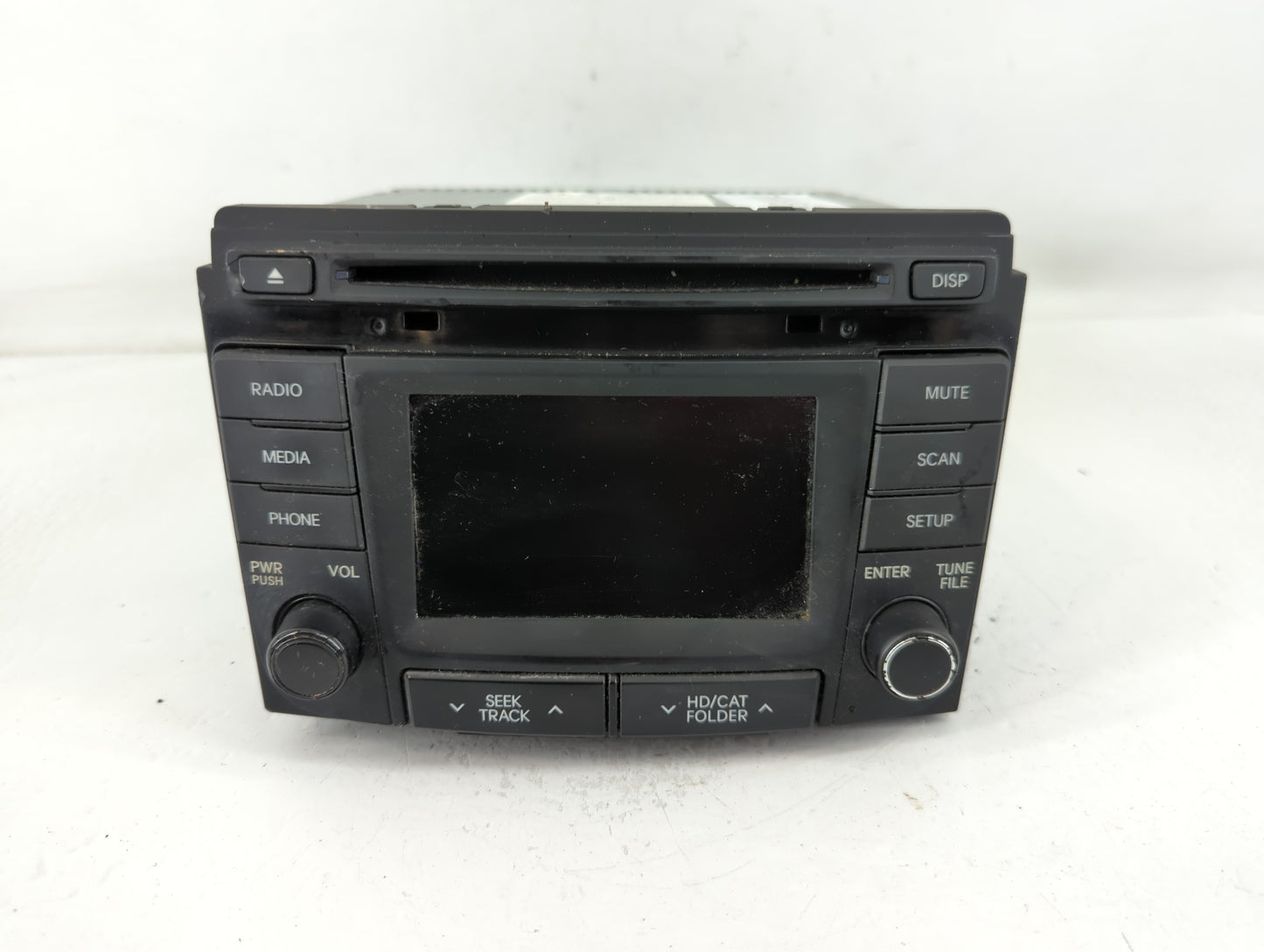 2013-2014 Hyundai Sonata Radio AM FM Cd Player Receiver Replacement P/N:96170-3Q0004X Fits Fits 2013 2014 OEM Used Auto Part