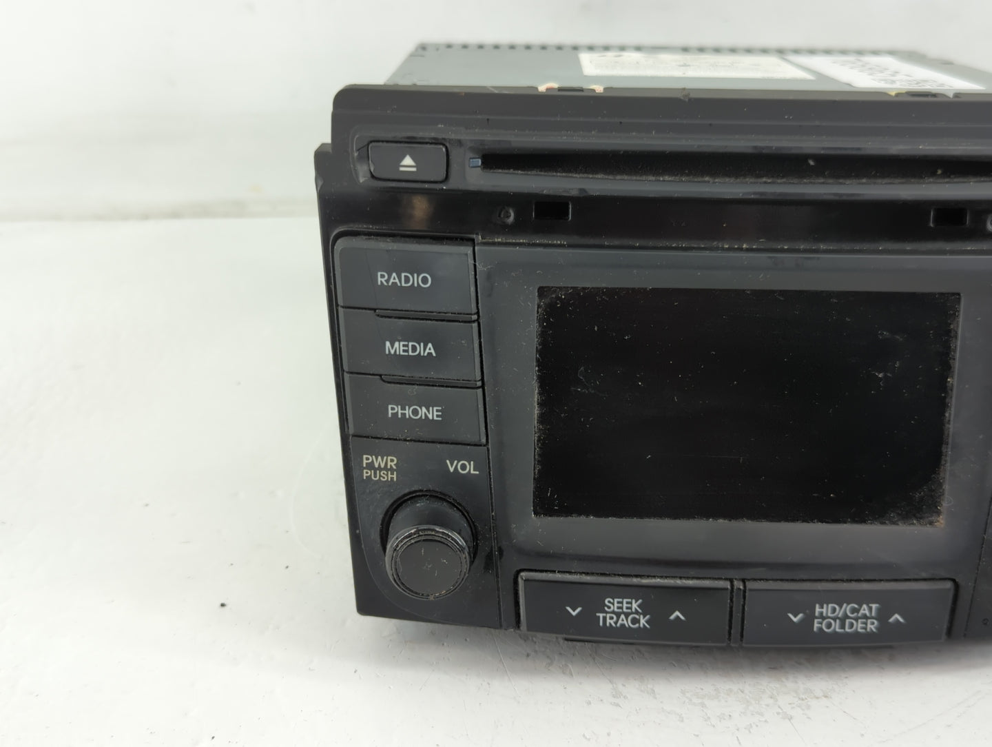 2013-2014 Hyundai Sonata Radio AM FM Cd Player Receiver Replacement P/N:96170-3Q0004X Fits Fits 2013 2014 OEM Used Auto Part