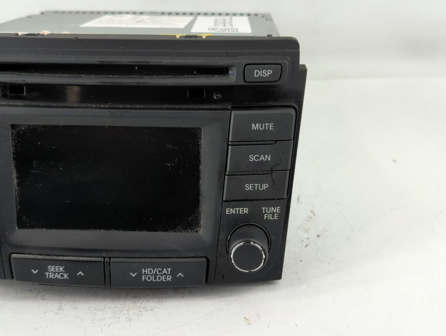 2013-2014 Hyundai Sonata Radio AM FM Cd Player Receiver Replacement P/N:96170-3Q0004X Fits Fits 2013 2014 OEM Used Auto Part
