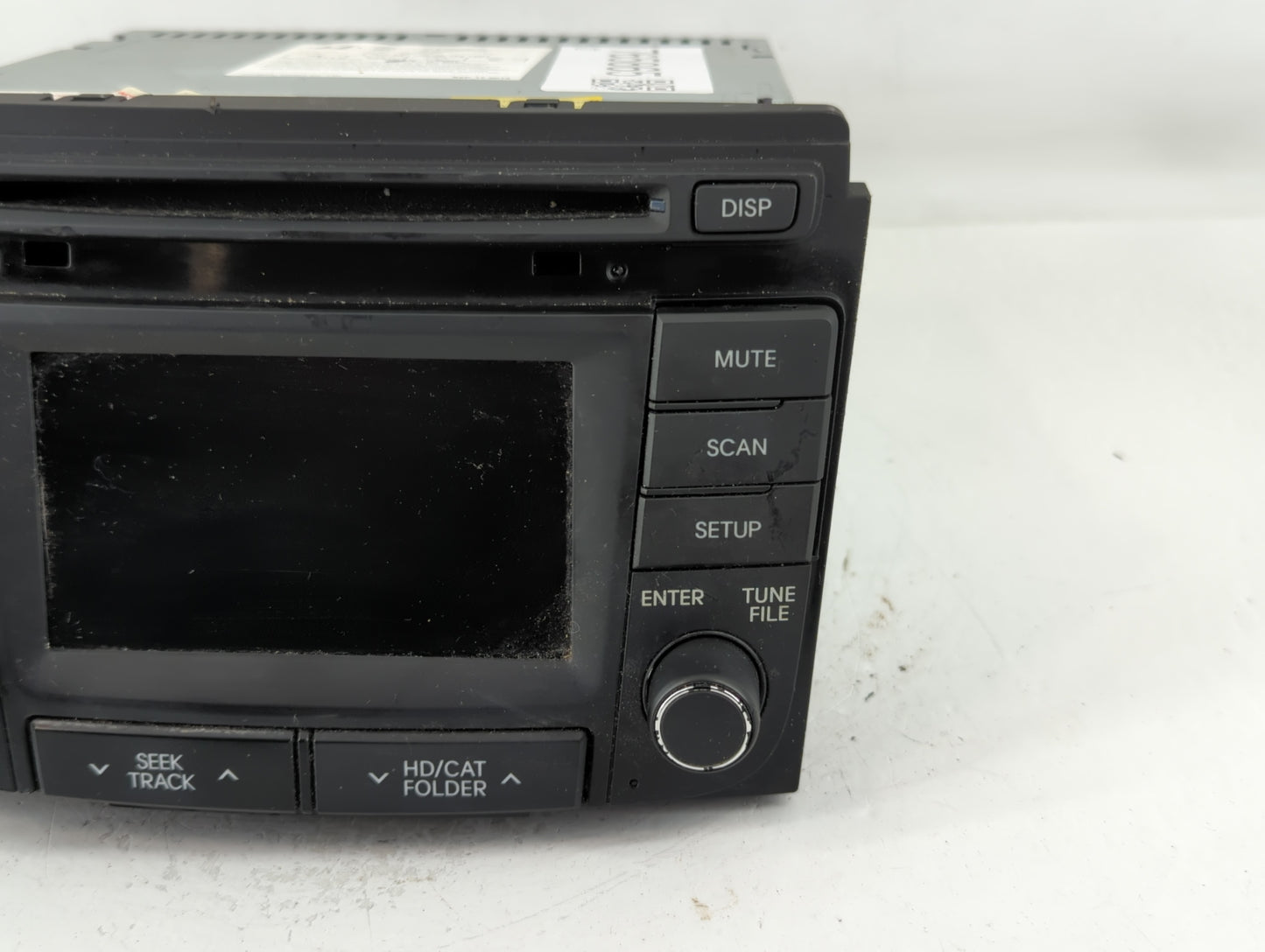 2013-2014 Hyundai Sonata Radio AM FM Cd Player Receiver Replacement P/N:96170-3Q0004X Fits Fits 2013 2014 OEM Used Auto Part