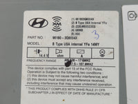 2013-2014 Hyundai Sonata Radio AM FM Cd Player Receiver Replacement P/N:96170-3Q0004X Fits Fits 2013 2014 OEM Used Auto Part