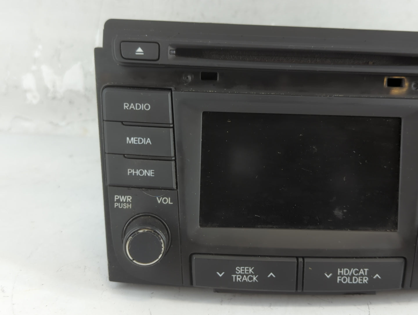 2012-2014 Hyundai Sonata Radio AM FM Cd Player Receiver Replacement P/N:96180-3Q8004X Fits Fits 2012 2013 2014 OEM Used Auto