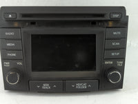 2012-2014 Hyundai Sonata Radio AM FM Cd Player Receiver Replacement P/N:96180-3Q8004X Fits Fits 2012 2013 2014 OEM Used Auto