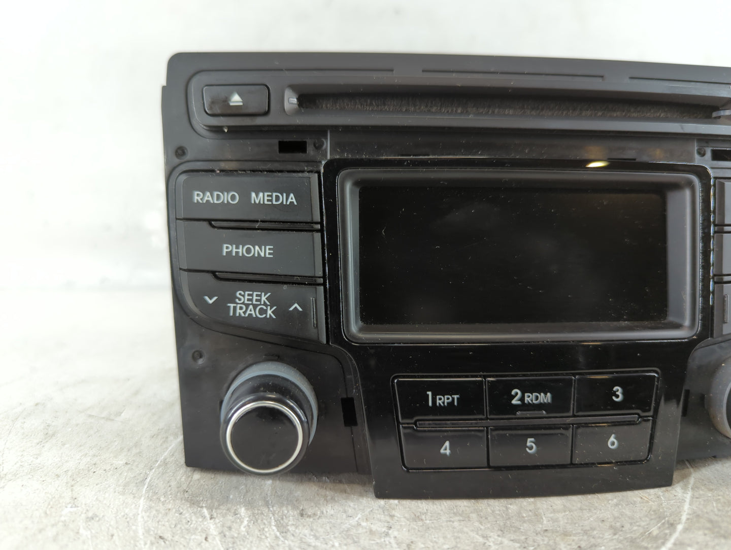 2013-2014 Hyundai Sonata Radio AM FM Cd Player Receiver Replacement P/N:961703Q0004X Fits Fits 2013 2014 OEM Used Auto Parts