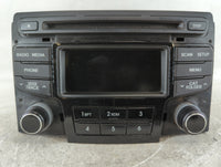 2013-2014 Hyundai Sonata Radio AM FM Cd Player Receiver Replacement P/N:961703Q0004X Fits Fits 2013 2014 OEM Used Auto Parts