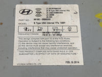2014 Hyundai Sonata Radio AM FM Cd Player Receiver Replacement P/N:96180--3Q8004X Fits OEM Used Auto Parts - Oemusedautopart