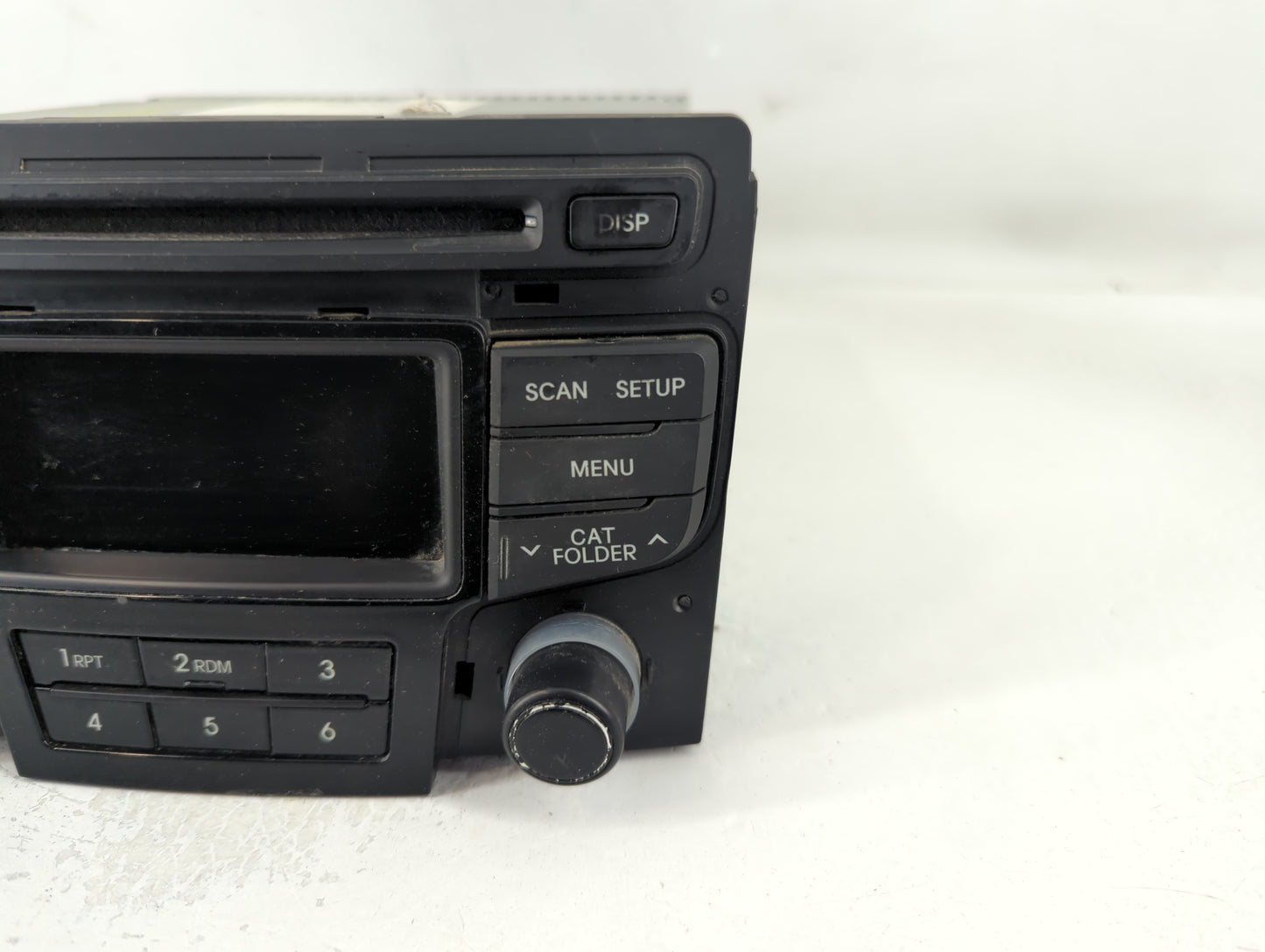 2013-2014 Hyundai Sonata Radio AM FM Cd Player Receiver Replacement P/N:96170-3Q0004X Fits Fits 2013 2014 OEM Used Auto Part