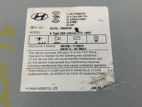 2013-2014 Hyundai Sonata Radio AM FM Cd Player Receiver Replacement P/N:96170-3Q0004X Fits Fits 2013 2014 OEM Used Auto Part