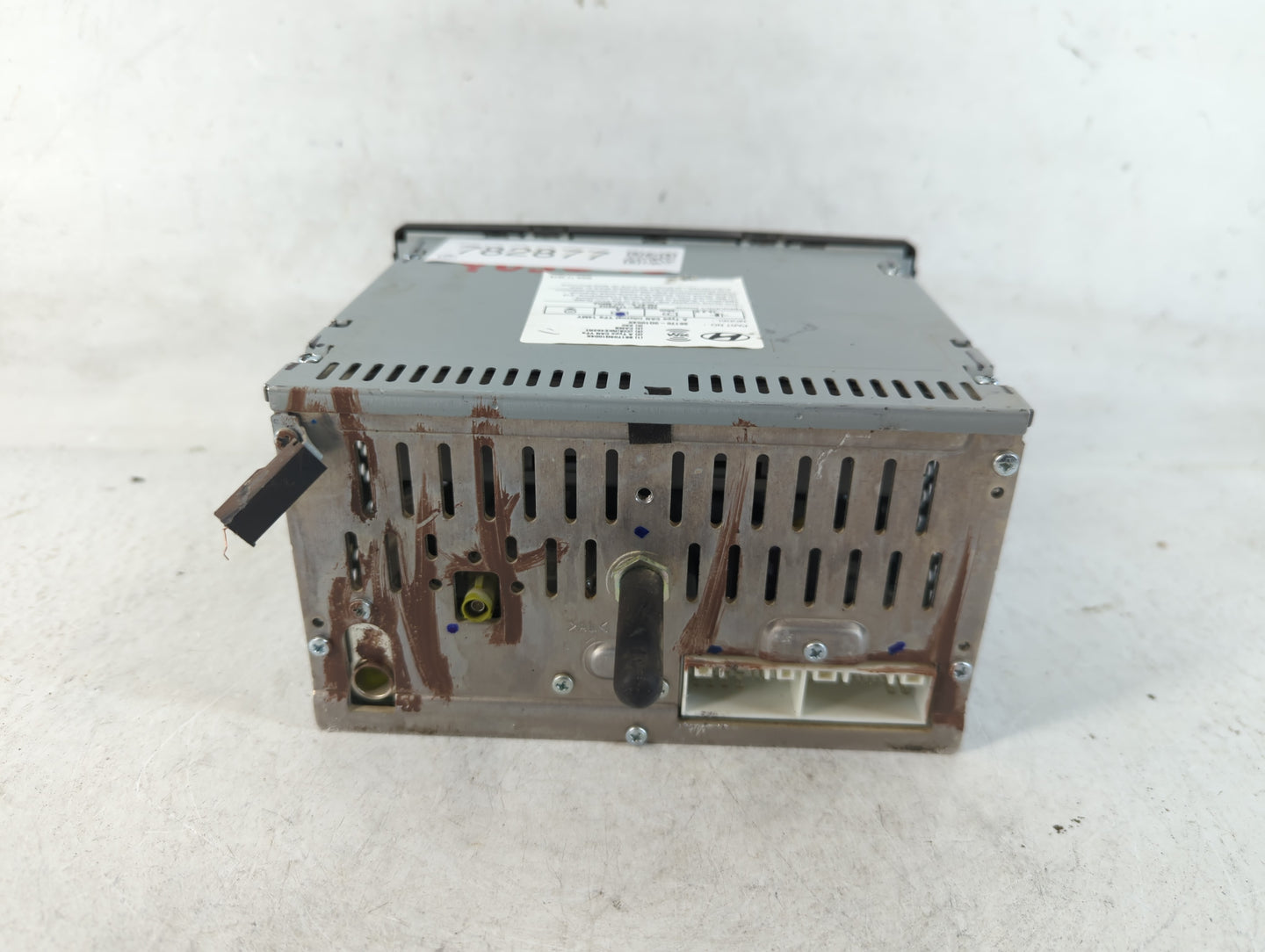 2013-2014 Hyundai Sonata Radio AM FM Cd Player Receiver Replacement P/N:96170-3Q1004X Fits Fits 2013 2014 OEM Used Auto Part