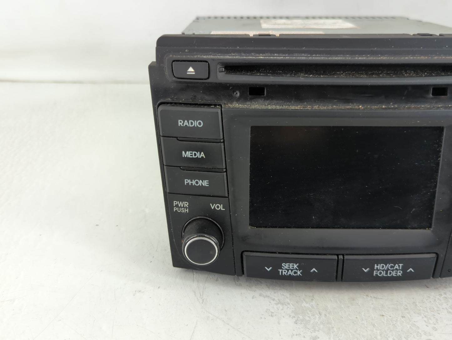 2014-2015 Hyundai Sonata Radio AM FM Cd Player Receiver Replacement P/N:96180-3Q8004X Fits Fits 2014 2015 OEM Used Auto Part