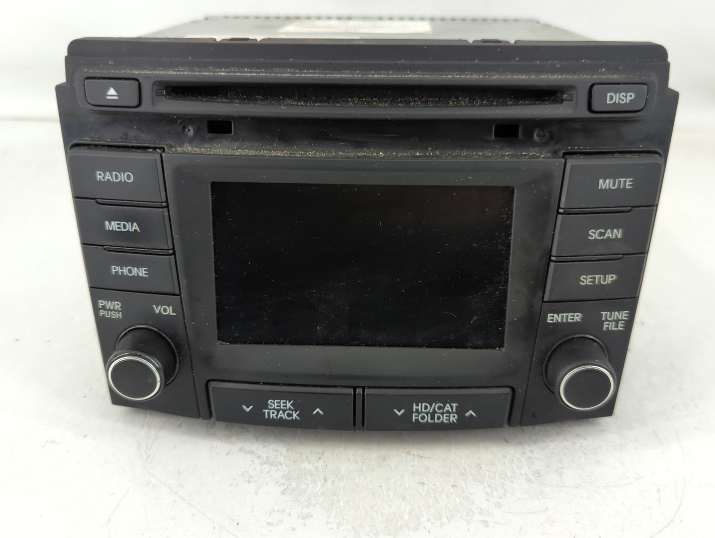 2014-2015 Hyundai Sonata Radio AM FM Cd Player Receiver Replacement P/N:96180-3Q8004X Fits Fits 2014 2015 OEM Used Auto Part