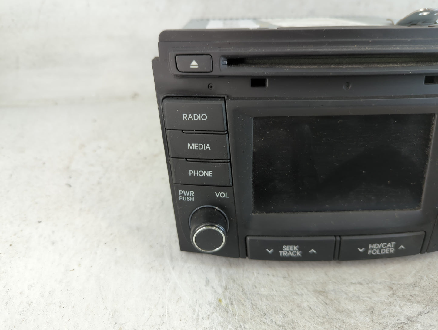 2014-2015 Hyundai Sonata Radio AM FM Cd Player Receiver Replacement P/N:96180-3Q8004X Fits Fits 2014 2015 OEM Used Auto Part