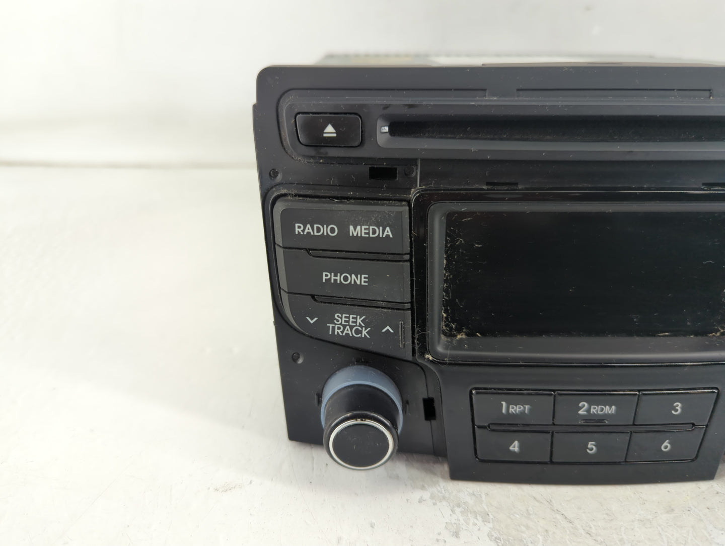 2013-2014 Hyundai Sonata Radio AM FM Cd Player Receiver Replacement P/N:96170-3Q0004X Fits Fits 2013 2014 OEM Used Auto Part