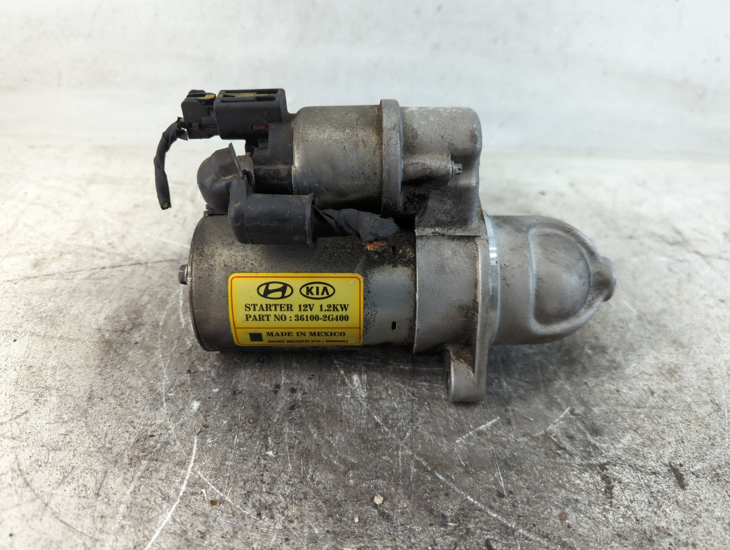 2008-2014 Hyundai Sonata Car Starter Motor Solenoid OEM P/N:36100-2G400 Fits Fits 2008 2009 2010 2011 2012 2013 2014 OEM Use