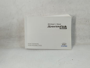 2014 Hyundai Sonata Owners Manual Book Guide P/N:A2WO-EU46G OEM Used Auto Parts