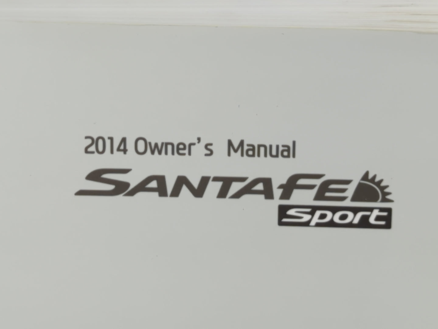2014 Hyundai Sonata Owners Manual Book Guide P/N:A2WO-EU46G OEM Used Auto Parts - Oemusedautoparts1.com