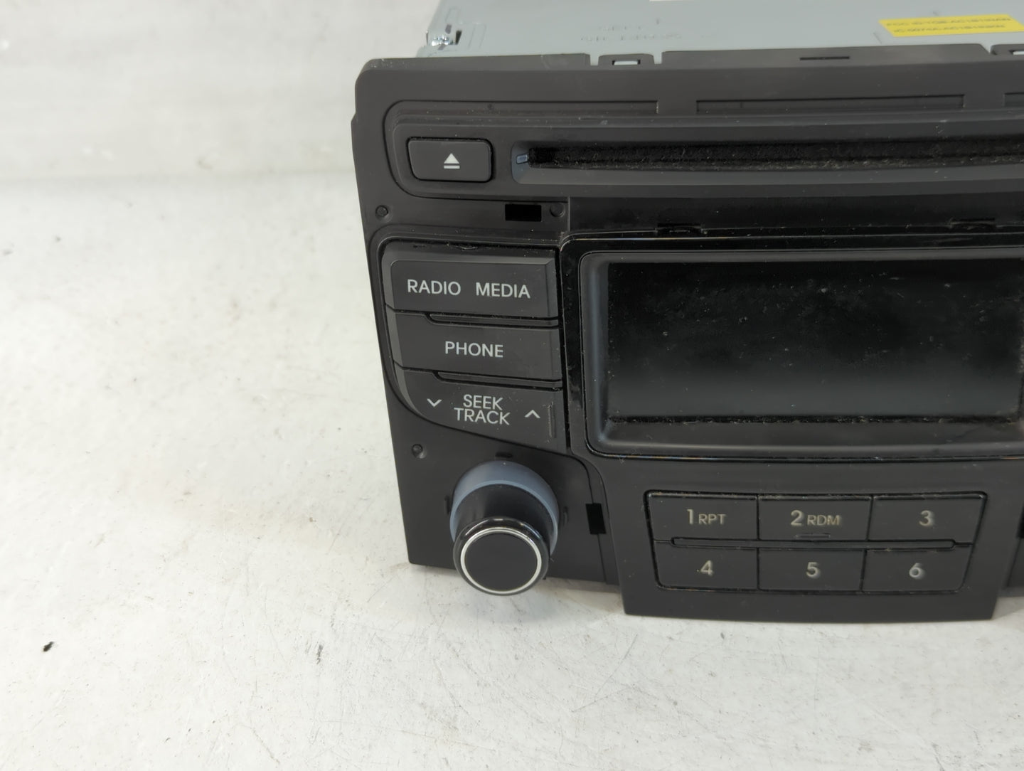 2012-2015 Hyundai Sonata Radio AM FM Cd Player Receiver Replacement P/N:96170-3Q0004X Fits Fits 2012 2013 2014 2015 OEM Used