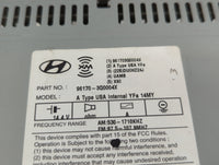 2012-2015 Hyundai Sonata Radio AM FM Cd Player Receiver Replacement P/N:96170-3Q0004X Fits Fits 2012 2013 2014 2015 OEM Used