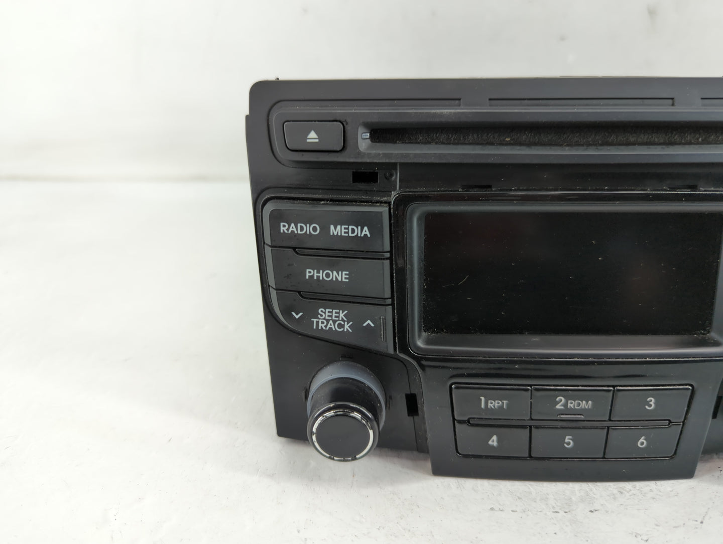 2013-2014 Hyundai Sonata Radio AM FM Cd Player Receiver Replacement P/N:96170-3Q0004X Fits Fits 2013 2014 OEM Used Auto Part