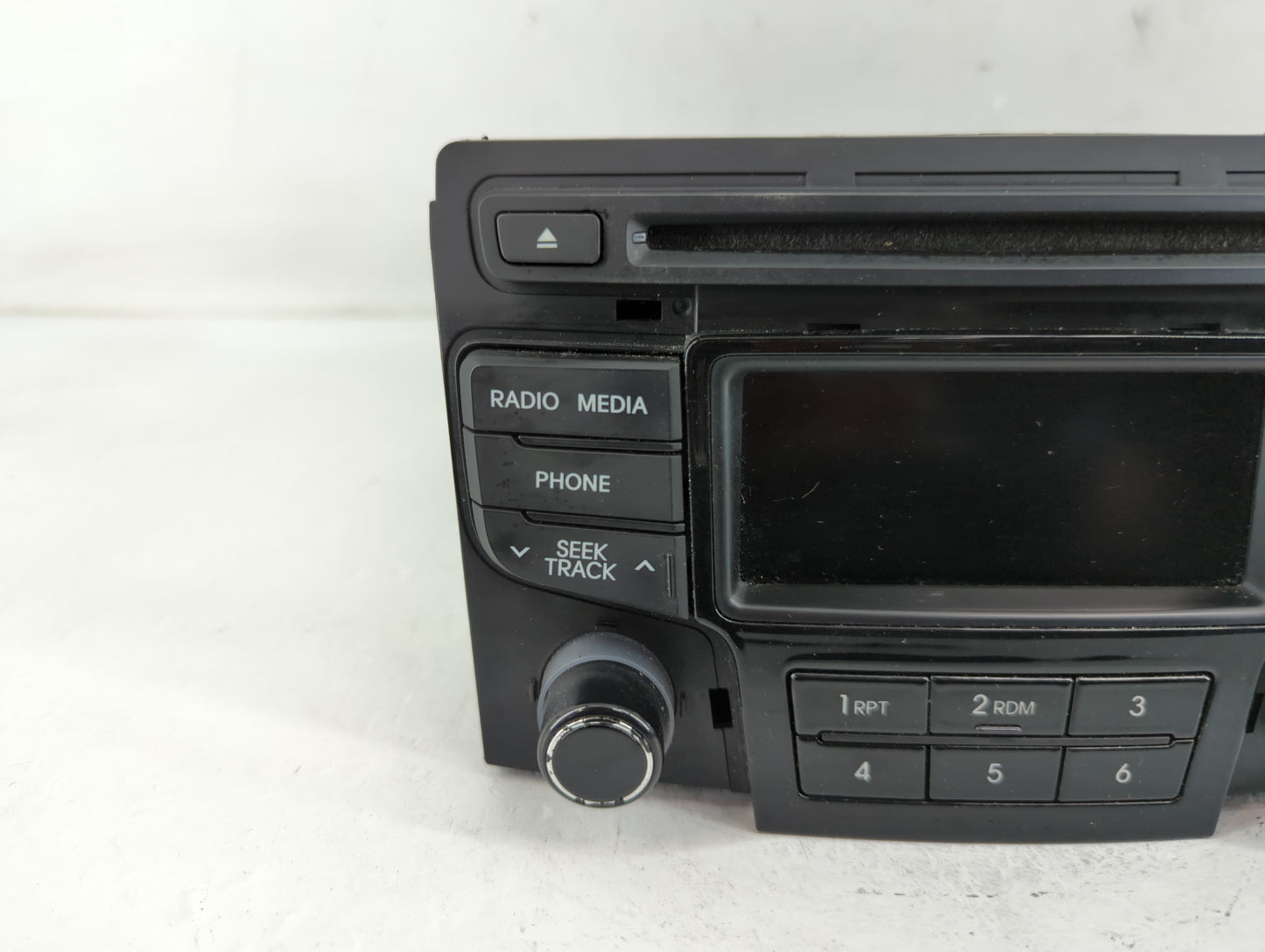 2013-2014 Hyundai Sonata Radio AM FM Cd Player Receiver Replacement P/N:96170-3Q0004X Fits Fits 2013 2014 OEM Used Auto Part