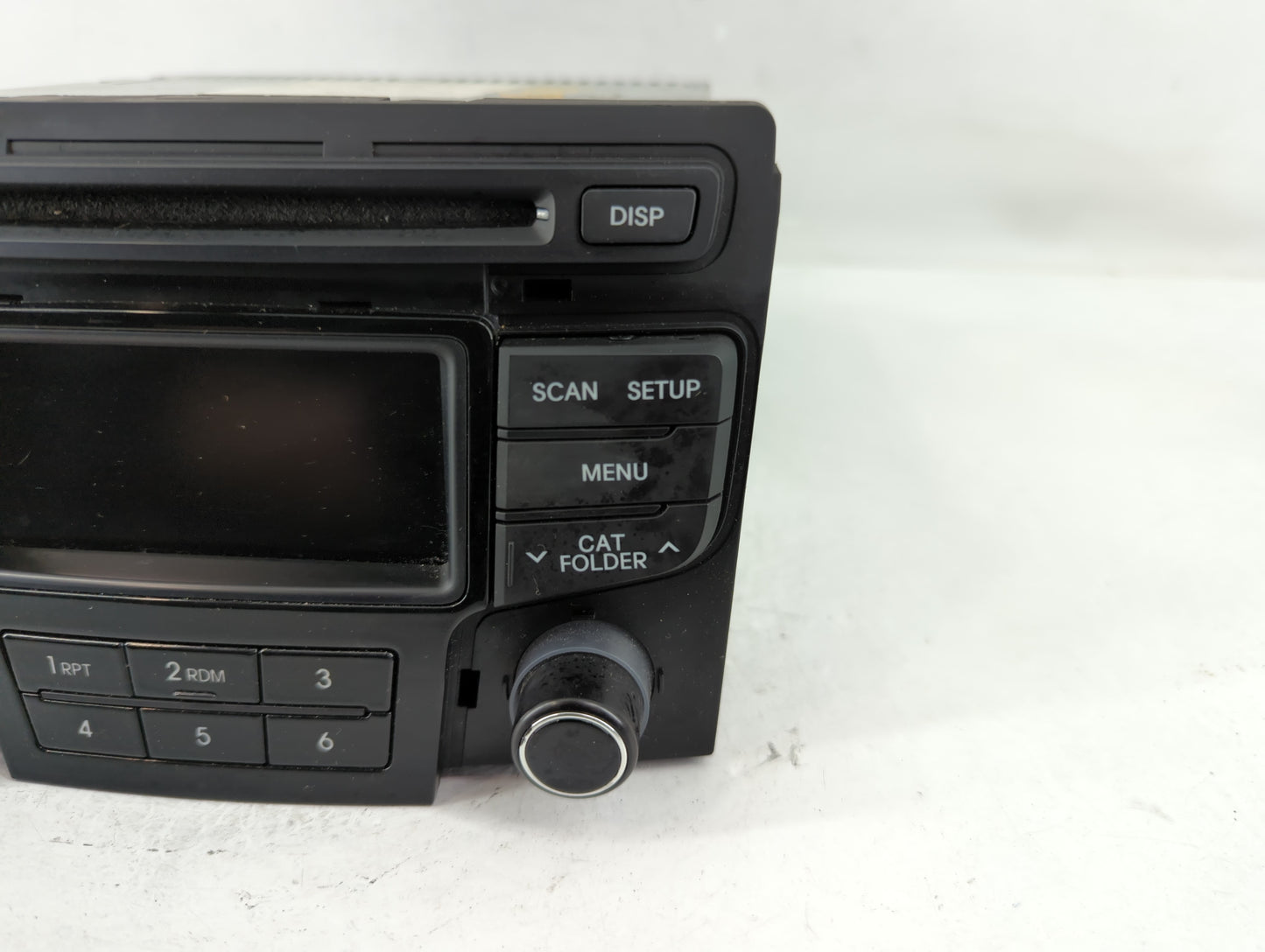 2013-2014 Hyundai Sonata Radio AM FM Cd Player Receiver Replacement P/N:96170-3Q0004X Fits Fits 2013 2014 OEM Used Auto Part