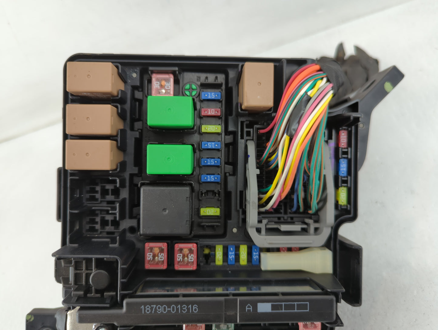 2011-2014 Hyundai Sonata Fusebox Fuse Box Panel Relay Module P/N:91950-3S712 Fits Fits 2011 2012 2013 2014 OEM Used Auto Par