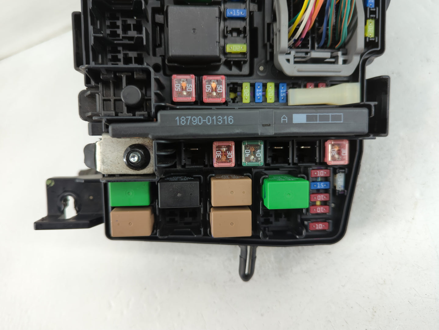 2011-2014 Hyundai Sonata Fusebox Fuse Box Panel Relay Module P/N:91950-3S712 Fits Fits 2011 2012 2013 2014 OEM Used Auto Par