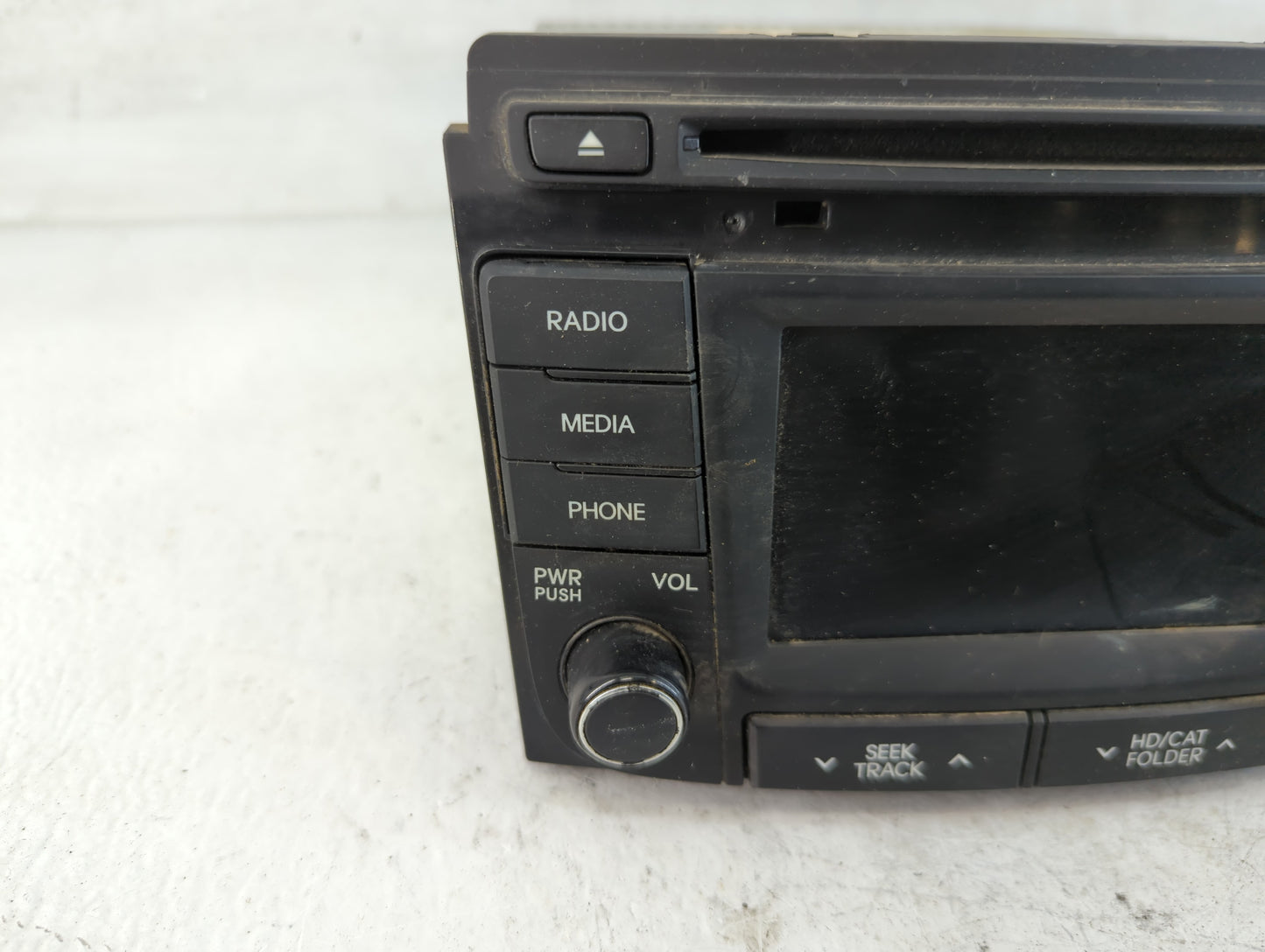 2014-2015 Hyundai Sonata Radio AM FM Cd Player Receiver Replacement P/N:96180-3Q8004X Fits Fits 2014 2015 OEM Used Auto Part
