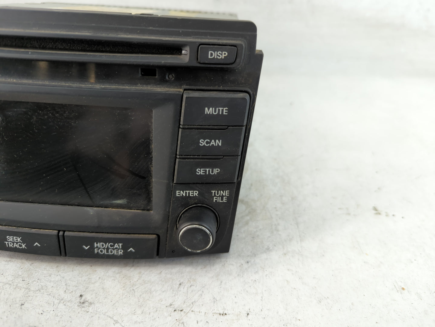 2014-2015 Hyundai Sonata Radio AM FM Cd Player Receiver Replacement P/N:96180-3Q8004X Fits Fits 2014 2015 OEM Used Auto Part