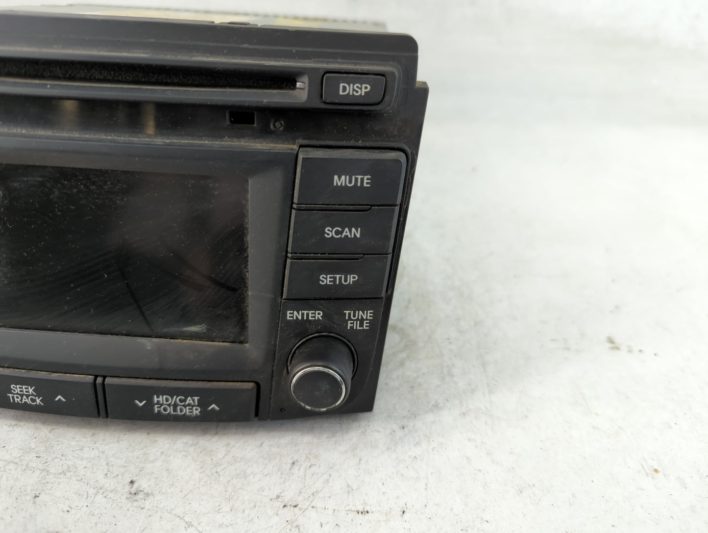 2014-2015 Hyundai Sonata Radio AM FM Cd Player Receiver Replacement P/N:96180-3Q8004X Fits Fits 2014 2015 OEM Used Auto Part