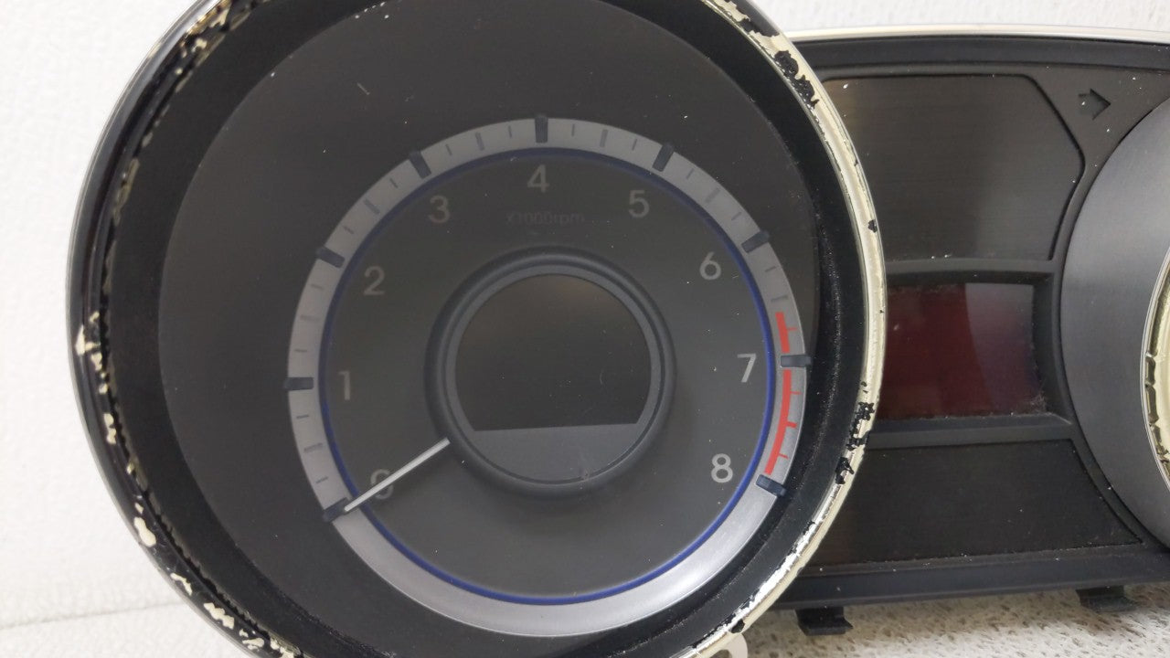 2011-2014 Hyundai Sonata Instrument Cluster Speedometer Gauges P/N:94001-3Q014 94001-3Q013 Fits Fits 2011 2012 2013 2014 OEM