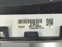 2014 Hyundai Sonata Instrument Cluster Speedometer Gauges P/N:94011-3Q000 Fits OEM Used Auto Parts - Oemusedautoparts1.com