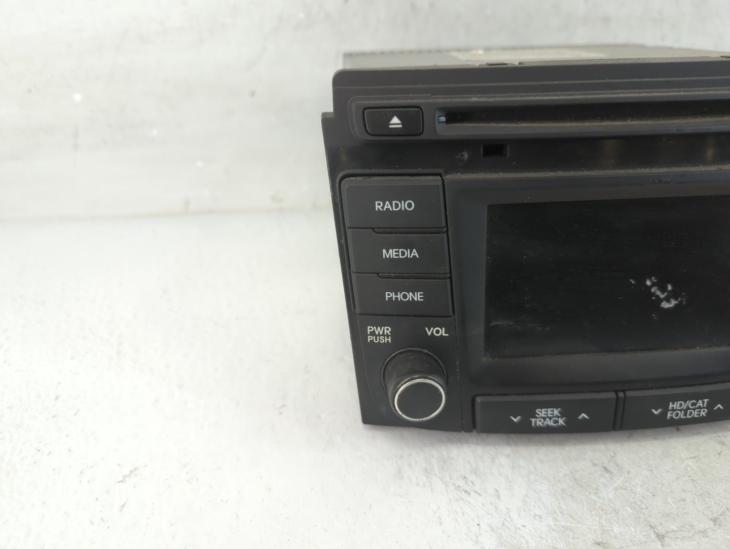 2014-2015 Hyundai Sonata Radio AM FM Cd Player Receiver Replacement P/N:96180-3Q8004X Fits Fits 2014 2015 OEM Used Auto Part