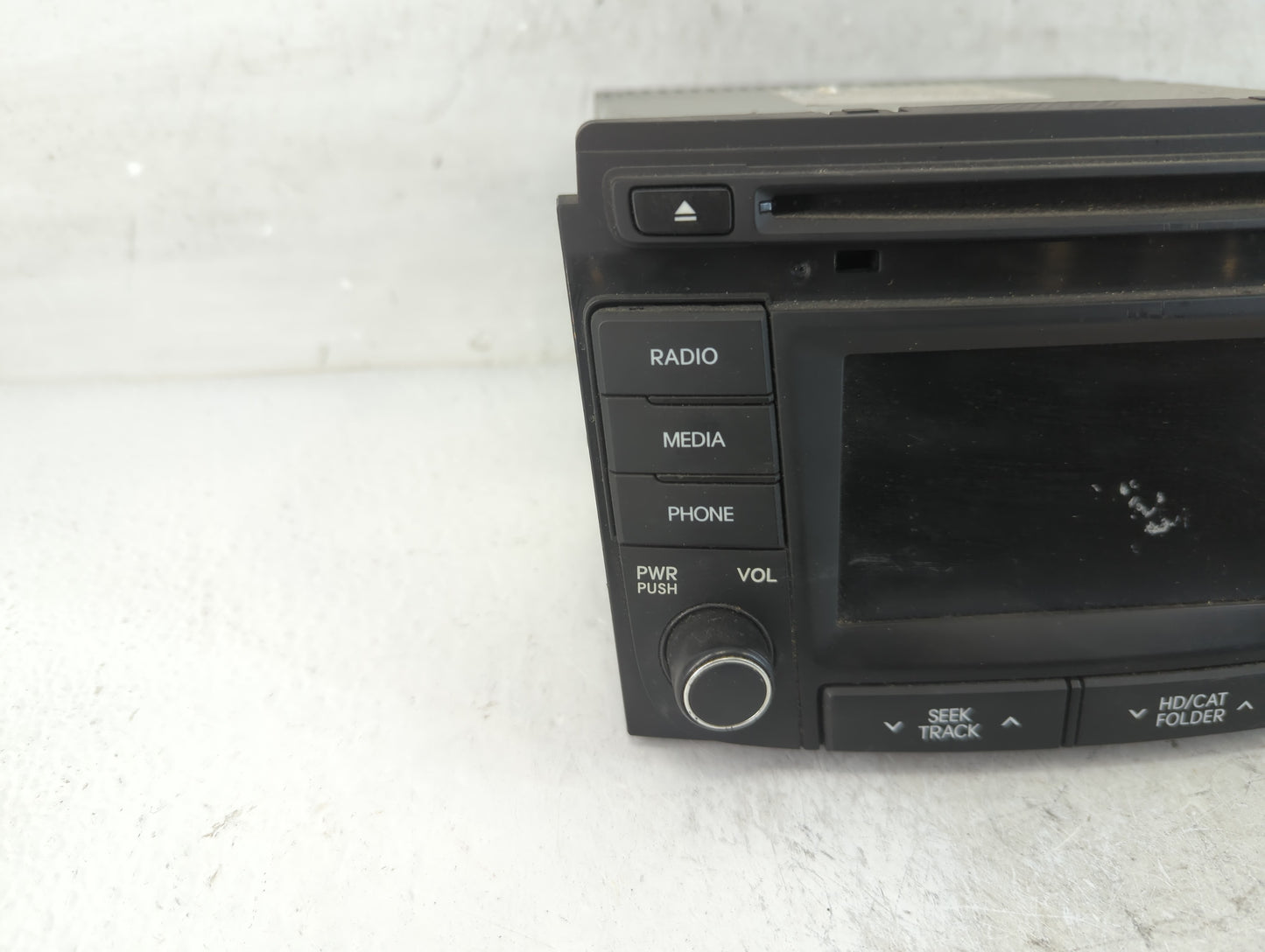 2014-2015 Hyundai Sonata Radio AM FM Cd Player Receiver Replacement P/N:96180-3Q8004X Fits Fits 2014 2015 OEM Used Auto Part