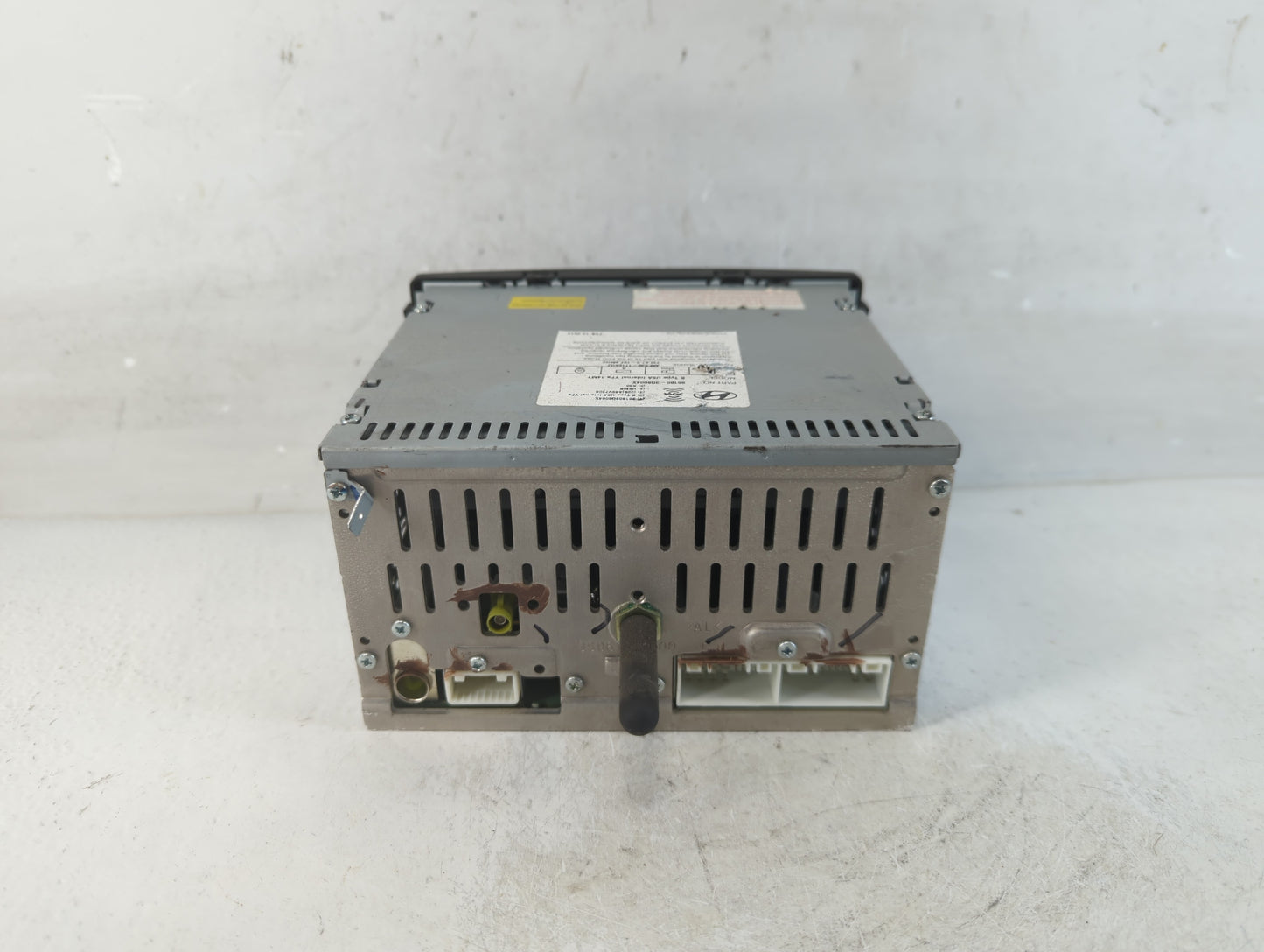 2014-2015 Hyundai Sonata Radio AM FM Cd Player Receiver Replacement P/N:96180-3Q8004X Fits Fits 2014 2015 OEM Used Auto Part