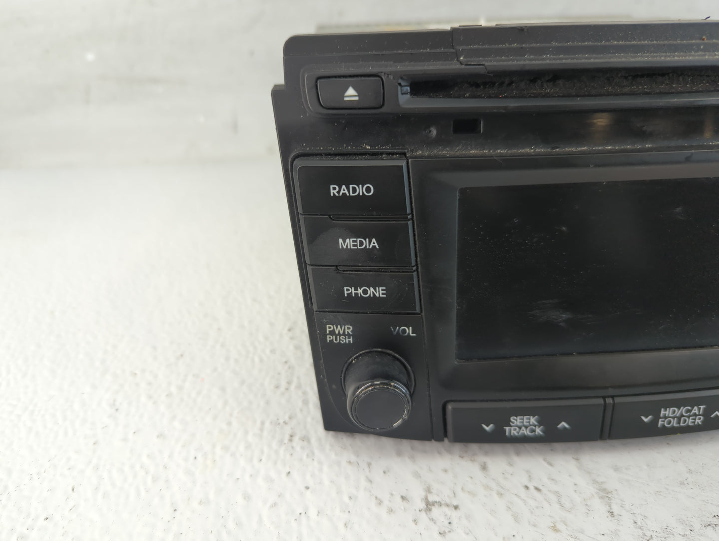 2012-2014 Hyundai Sonata Radio AM FM Cd Player Receiver Replacement P/N:96180-3Q8504X Fits Fits 2012 2013 2014 OEM Used Auto