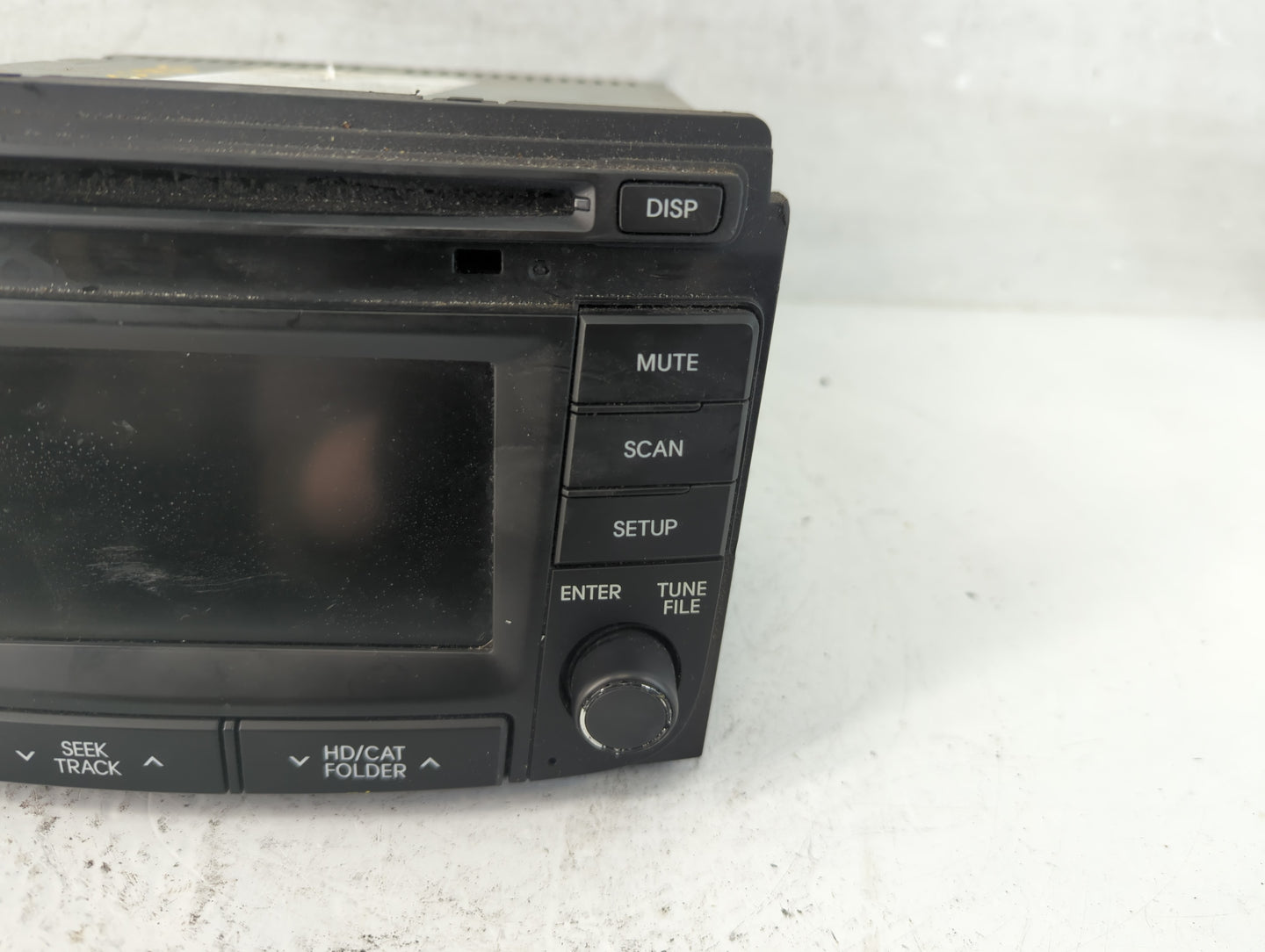 2012-2014 Hyundai Sonata Radio AM FM Cd Player Receiver Replacement P/N:96180-3Q8504X Fits Fits 2012 2013 2014 OEM Used Auto